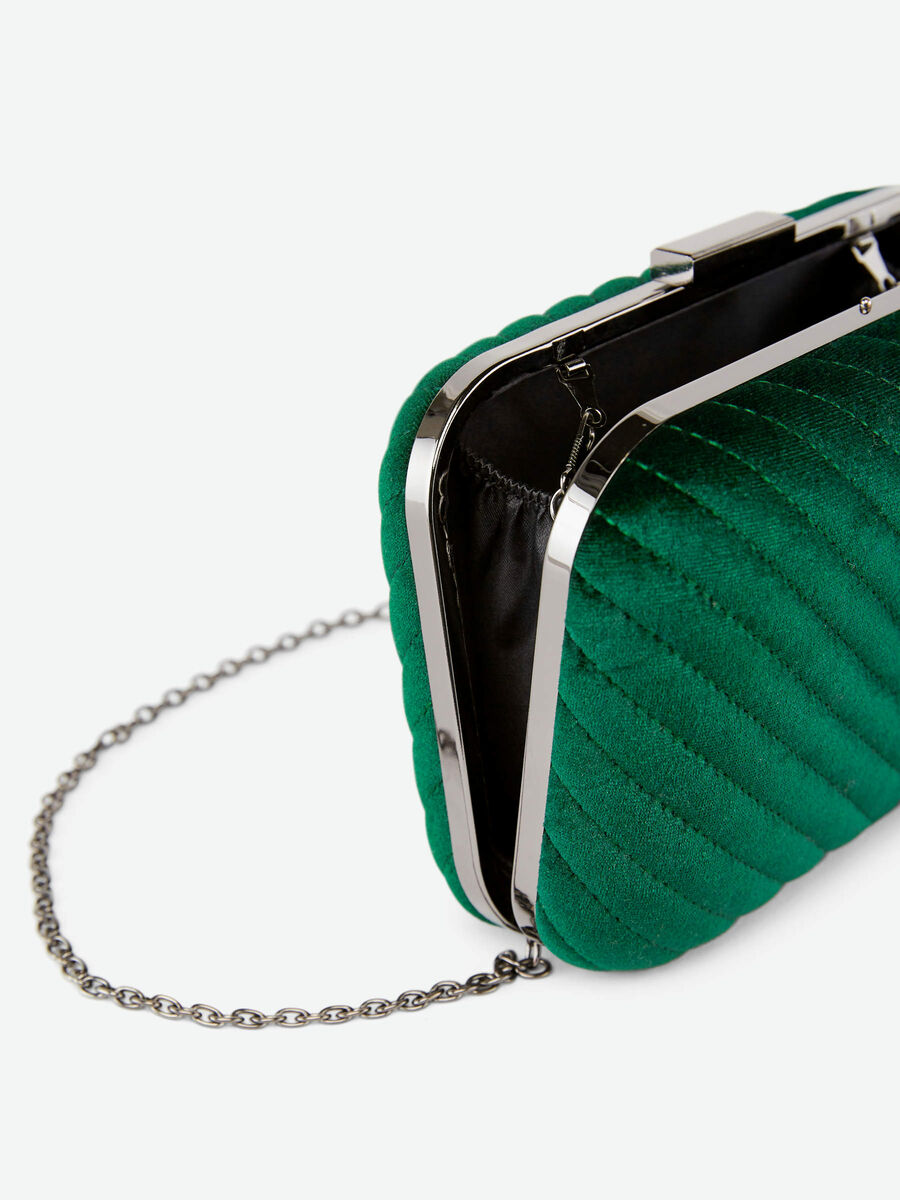 Pieces QUILTED VELVET CLUTCH, Ponderosa Pine, highres - 17092521_PonderosaPine_005.jpg
