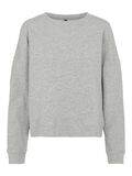 Pieces PCCHILLI SWEATSHIRT, Light Grey Melange, highres - 17120112_LightGreyMelange_001.jpg