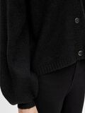 Pieces BALLOON SLEEVED KNITTED CARDIGAN, Black, highres - 17115629_Black_006.jpg