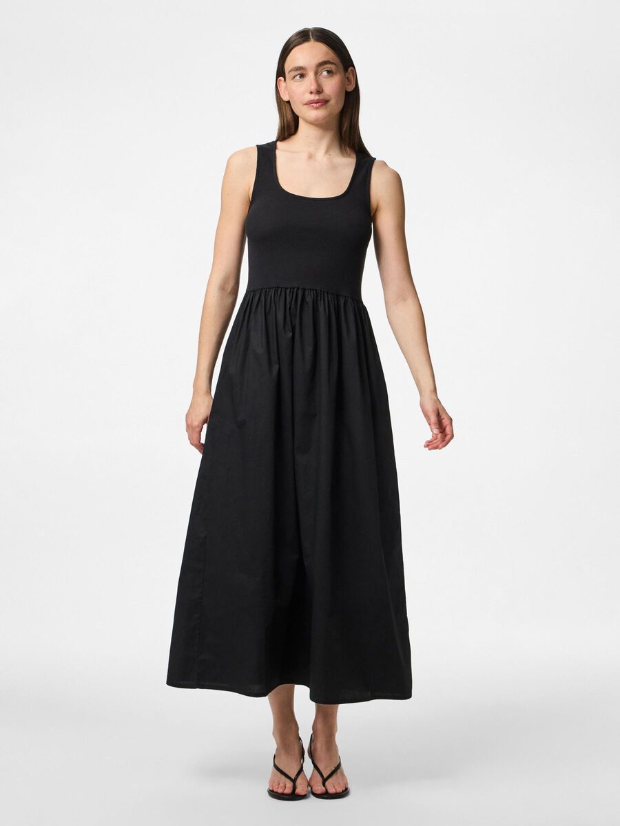 Pieces PCDULLA MAXI-JURK, Black, highres - 17161267_Black_003.jpg