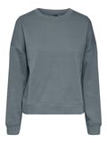 Pieces RELAXED FIT SWEATSHIRT, Trooper, highres - 17113432_Trooper_001.jpg