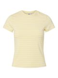 Pieces PCMONIQUE CAP SLEEVE TOP, French Vanilla, highres - 17163547_FrenchVanilla_1248243_001.jpg