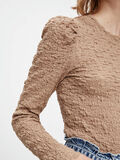 Pieces PCCIANNA LONG SLEEVED BLOUSE, Silver Mink, highres - 17115117_SilverMink_006.jpg