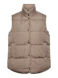 Pieces PCTEE PADDED GILET, Fossil, highres - 17132307_Fossil_001.jpg