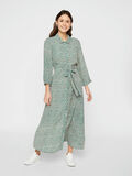 Pieces IMPRIMÉ FLEURI VISCOSE ROBE LONGUE, Deep Lichen Green, highres - 17106277_DeepLichenGreen_784446_005.jpg