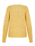 Pieces GEMUSTERTE STRICKJACKE, Nugget Gold, highres - 17106370_NuggetGold_800167_002.jpg