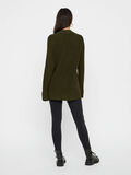 Pieces RIBBED ROLL NECK PULLOVER, Forest Night, highres - 17100126_ForestNight_004.jpg