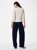 Product image thumbnail - PCPIA 3/4  WRAP BLOUSE, Birch | 2