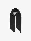 Pieces MAILLE DOUCE FOULARD LONG, Black, highres - 17076047_Black_001.jpg