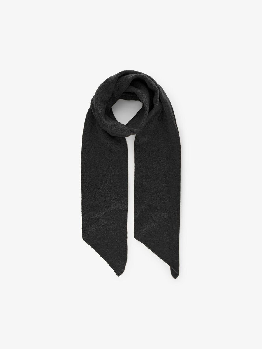 Pieces PCPYRON LONG SCARF, Black, highres - 17076047_Black_001.jpg