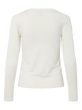 Product image thumbnail - TOP A MANICHE LUNGHE, Coconut Milk | 6