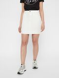 Pieces DENIM MINI SKIRT, Bright White, highres - 17095914_BrightWhite_003.jpg