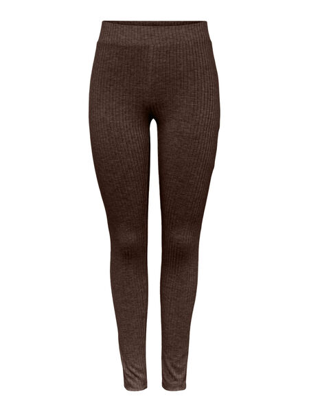 Pieces PCMOLLY LEGGINGS, Chicory Coffee, highres - 17126593_ChicoryCoffee_001.jpg