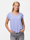 Product image thumbnail - PCBILLO LUREX T-SHIRT, Baby Lavender | 1