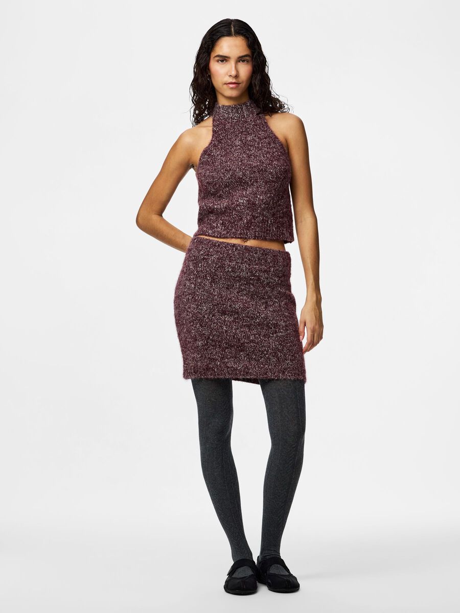 Product carousel image - PCSOFTCRUSH KNITTED TOP, Winetasting | 1