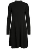 Pieces LONG SLEEVED KNIT DRESS, Black, highres - 17091620_Black_001.jpg