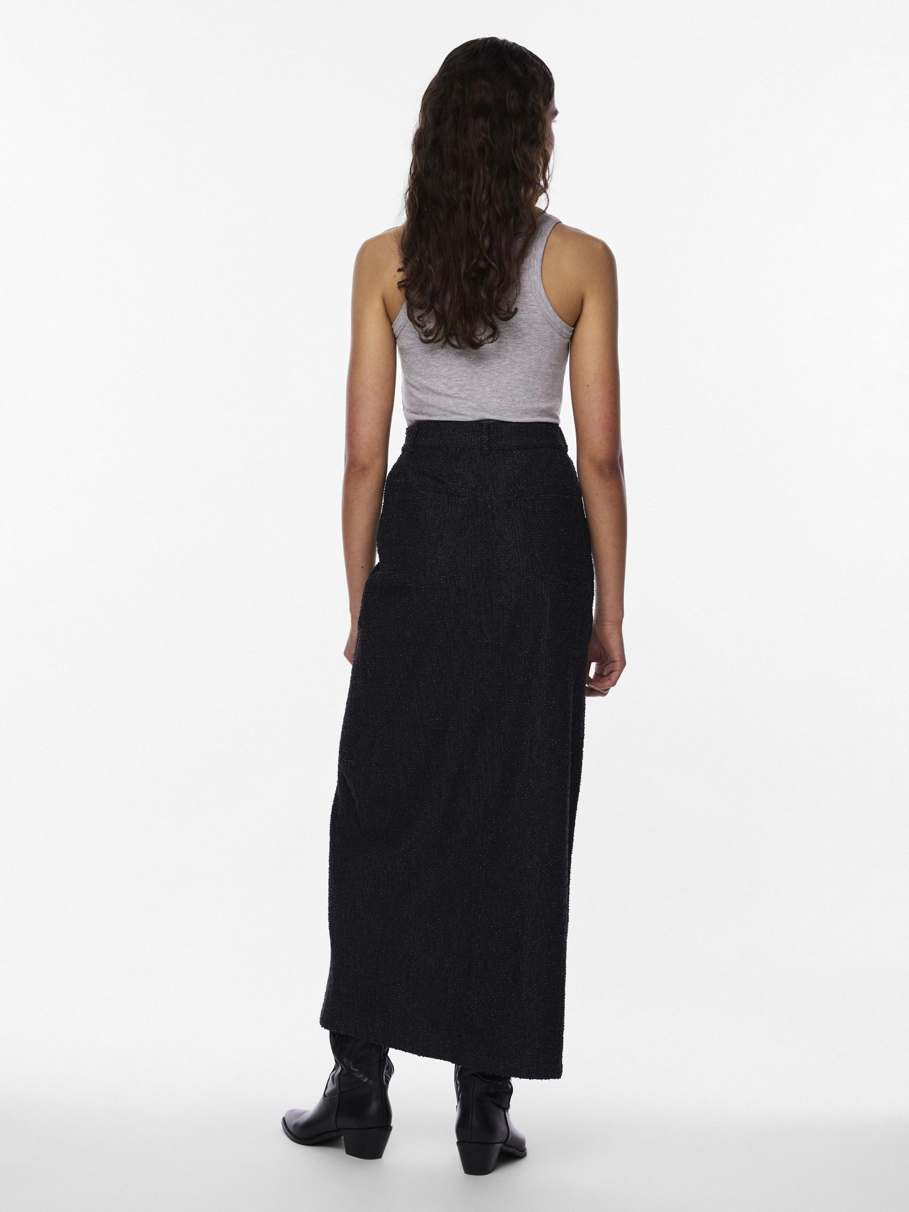 Maxi best sale rok grijs