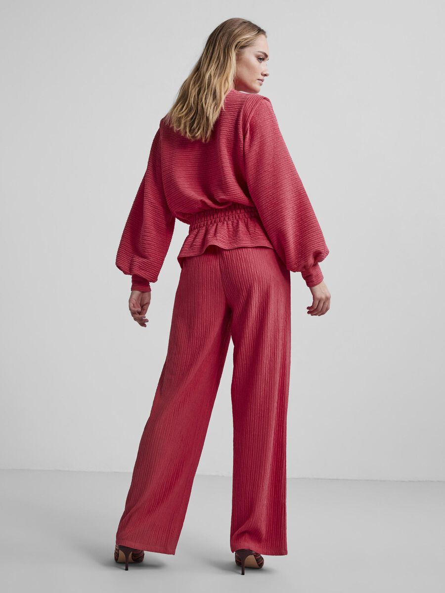 Carousel image - LOOSE FIT BUKSER, Fruit Dove | 2