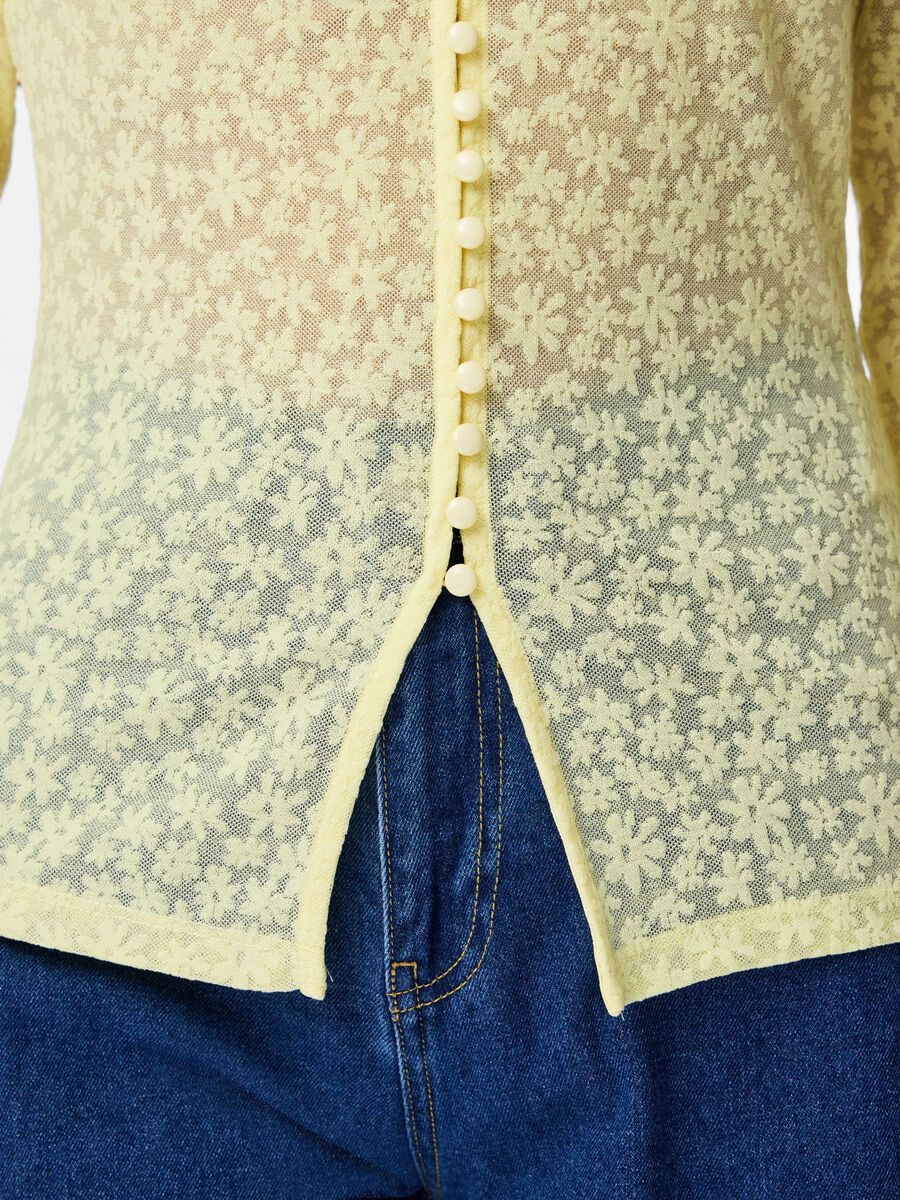 Carousel image - PCBAISY CARDIGAN, French Vanilla | 6