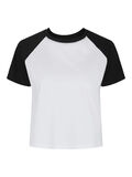 Pieces LPLILI T-SHIRT, Bright White, highres - 17121941_BrightWhite_915091_001.jpg