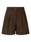 Product image thumbnail - PCBOSELLA HW BUNDFALTEN SHORTS, Hot Fudge | 6