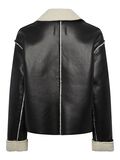 Pieces PCFRANNY FAUX LEATHER JACKET, Black, highres - 17144855_Black_1071306_002.jpg