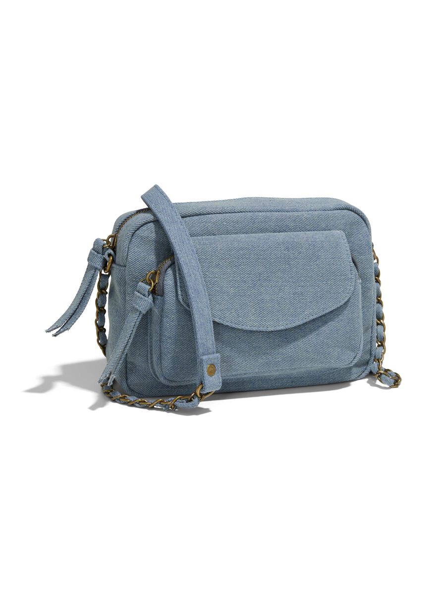 Pieces PCODETTE CROSSOVER-TASKE, Light Blue Denim, highres - 17150467_LightBlueDenim_001.jpg