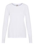 Pieces MANCHES LONGUES BLOUSE, Bright White, highres - 17112469_BrightWhite_001.jpg
