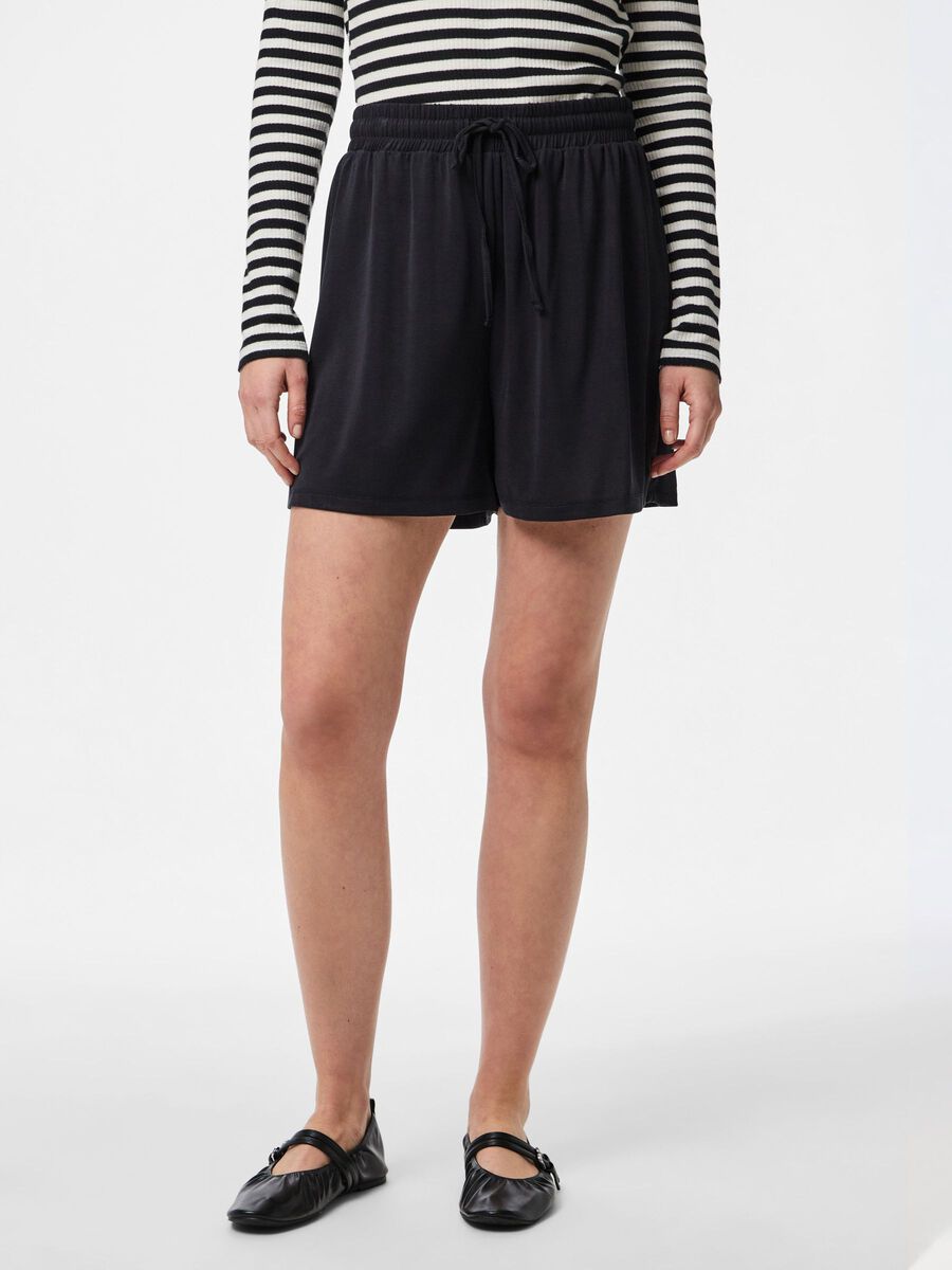 Pieces PCANORA SHORTS, Black, highres - 17148783_Black_003.jpg