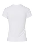 Pieces PCFYLLA NYLON T-SHIRT, Bright White, highres - 17157916_BrightWhite_002.jpg