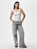 Product image thumbnail - PCBARBERA LACE SLEEVELESS TOP, Bright White | 3