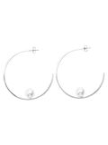 Pieces HOOP EARRINGS, Silver Colour, highres - 17094223_SilverColour_001.jpg