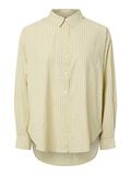 Product image thumbnail - PCEMMY LOOSE FIT HEMD, French Vanilla | 1