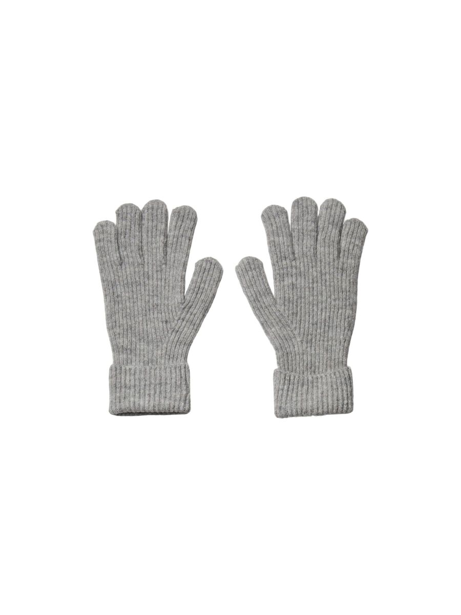 Carousel image - PCJESLIN GLOVES, Light Grey Melange | 1