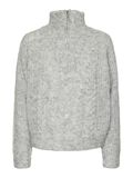 Pieces PCKAMILLA HIGH-NECK JUMPER, Light Grey Melange, highres - 17154434_LightGreyMelange_001.jpg