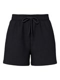 Pieces HIGH WAIST SWEATSHORTS, Black, highres - 17118868_Black_001.jpg