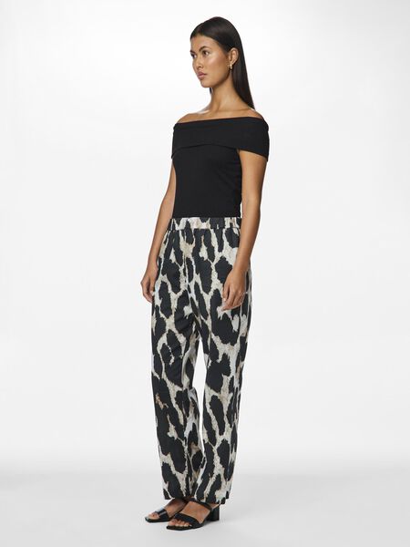 Pieces PCJADE STRAIGHT-LEG TROUSERS, Black, highres - 17155365_Black_1161460_005.jpg