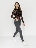 Pieces MID WAIST SKINNY FIT JEAN, Dark Grey Denim, highres - 17088687_DarkGreyDenim_007.jpg