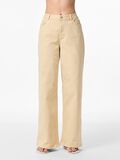 Pieces PCTORA WIDE FIT JEANS, Sandshell, highres - 17157141_Sandshell_003.jpg