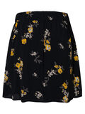 Pieces FLORAL PRINTED SKIRT, Black, highres - 17094688_Black_668181_002.jpg