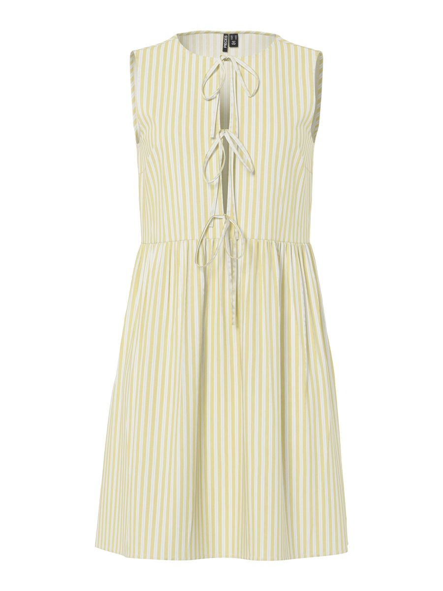 Product carousel image - PCJOLLY STRIK MIDI-JURK, French Vanilla | 1