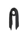 Pieces WOOL SCARF, Dark Grey Melange, highres - 17090600_DarkGreyMelange_001.jpg