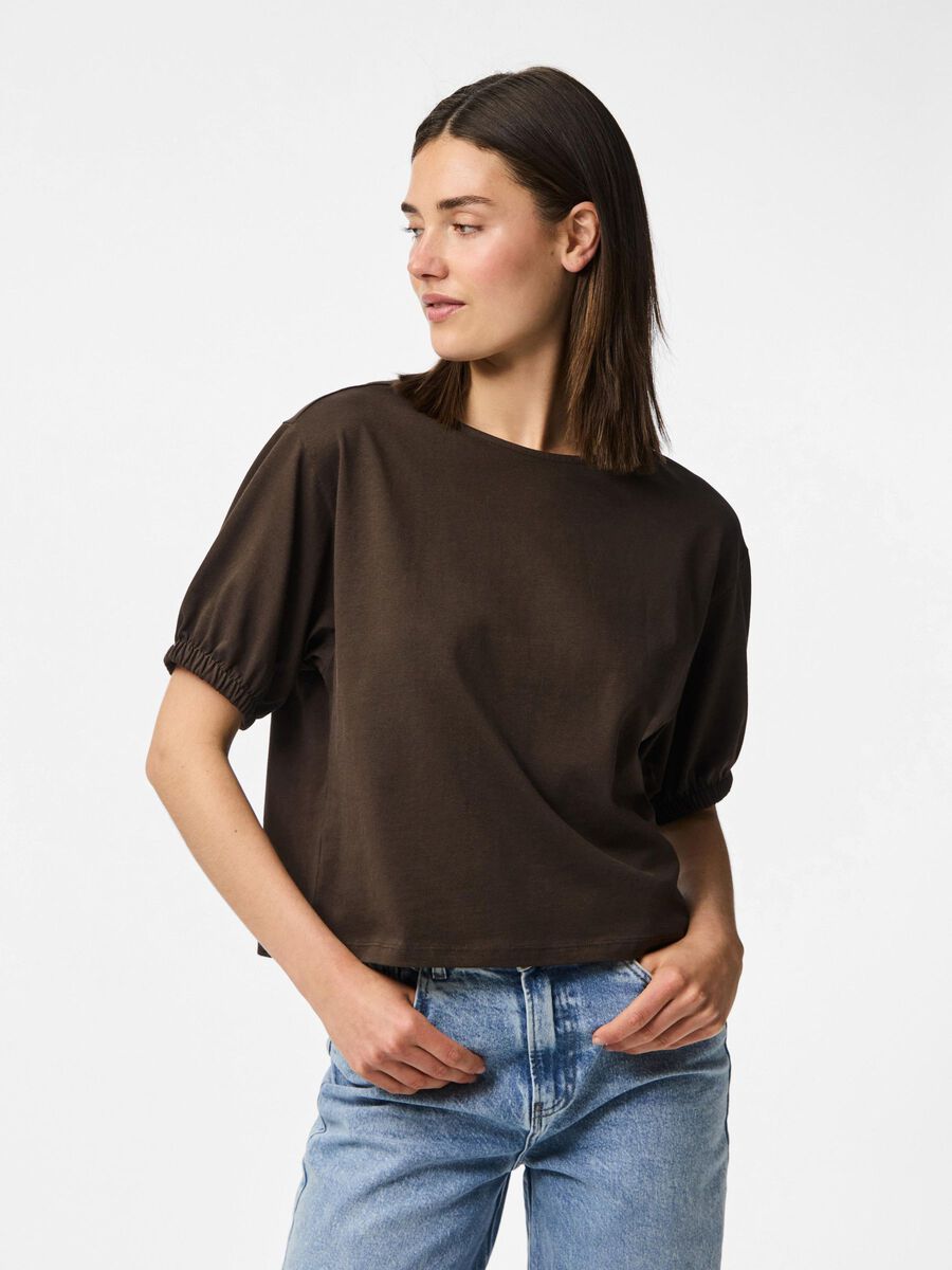 Pieces PCMILJE SHORT SLEEVED TOP, Delicioso, highres - 17163762_Delicioso_003.jpg