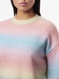 Pieces PCRAINBOW KNITTED JUMPER, Sea Pink, highres - 17149887_SeaPink_1110842_006.jpg