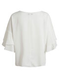 Pieces 1/2-MOUW RUCHE BLOUSE, Cloud Dancer, highres - 17087472_CloudDancer_002.jpg