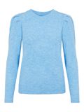 Pieces BALLONÄRMEL STRICKPULLOVER, Little Boy Blue, highres - 17115061_LittleBoyBlue_001.jpg