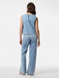 Pieces PCNOEL RHINESTEN DENIM TOP, Light Blue Denim, highres - 17160031_LightBlueDenim_1245782_004.jpg