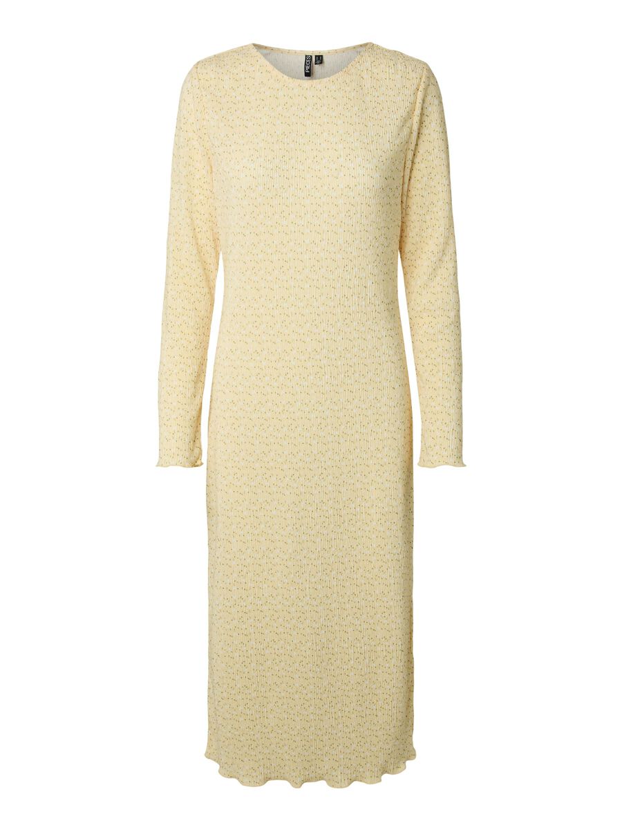 Product carousel image - PCFLORA MIDI DRESS, French Vanilla | 2