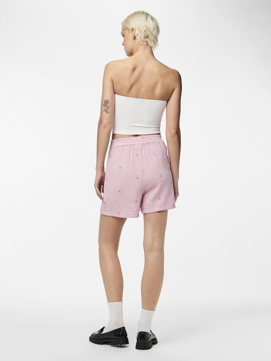 Pieces PCMAYA - EN COTON SHORT, Dawn Pink, highres - 17145720_DawnPink_1073806_004.jpg