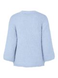 Pieces PCDALAILA 3/4 STICKAD TRÖJA, Cashmere Blue, highres - 17157899_CashmereBlue_002.jpg